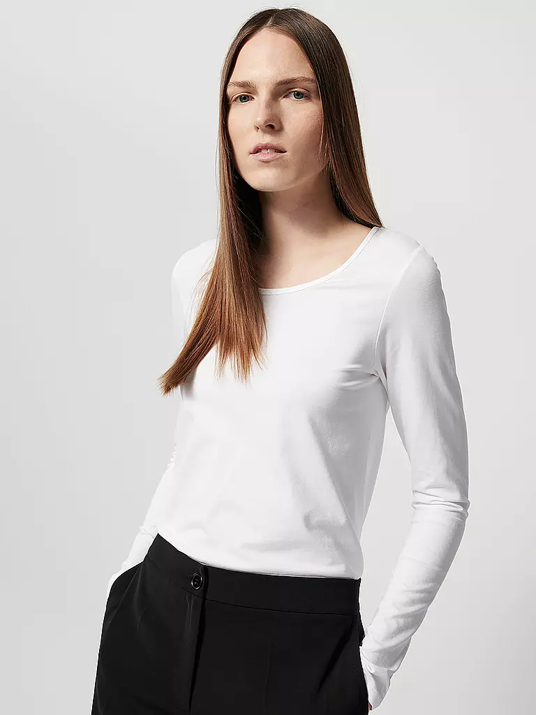 SOMEDAY | Camiseta de manga larga KALIA | weiss