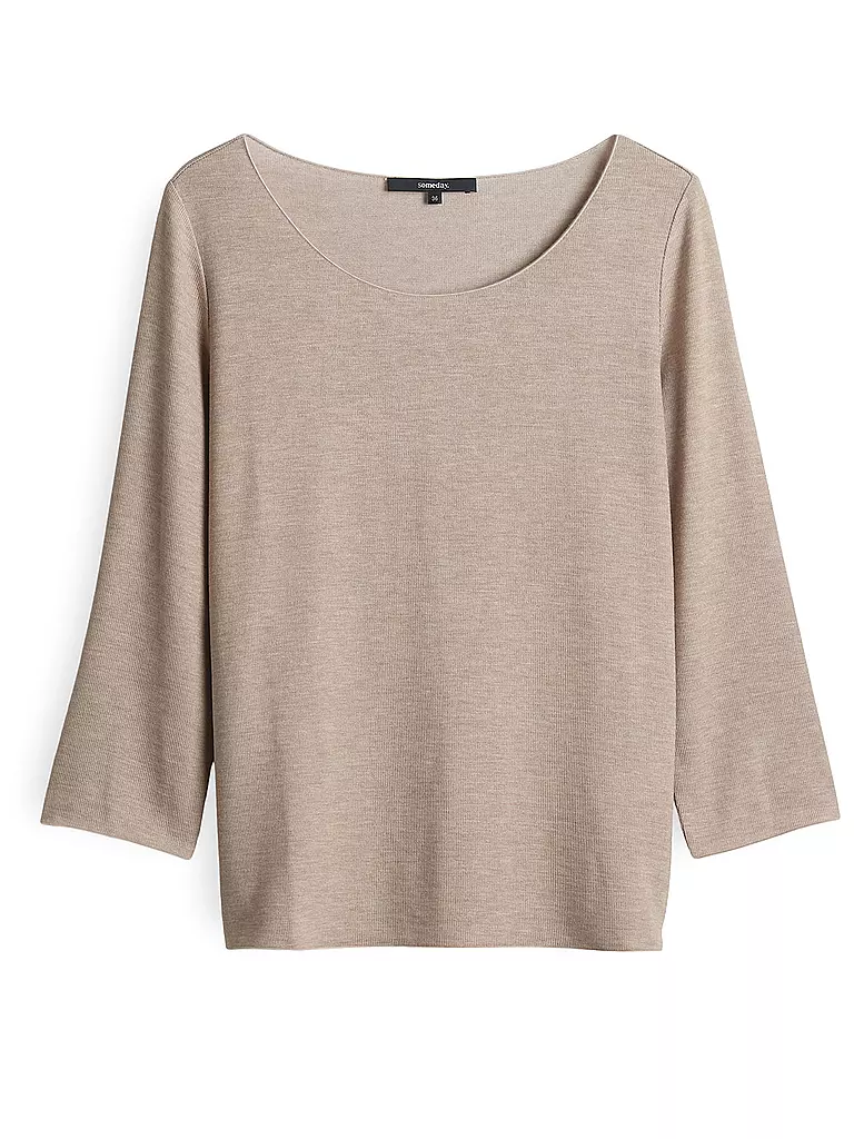 SOMEDAY | Camiseta de manga larga KIROSA SOFT | braun