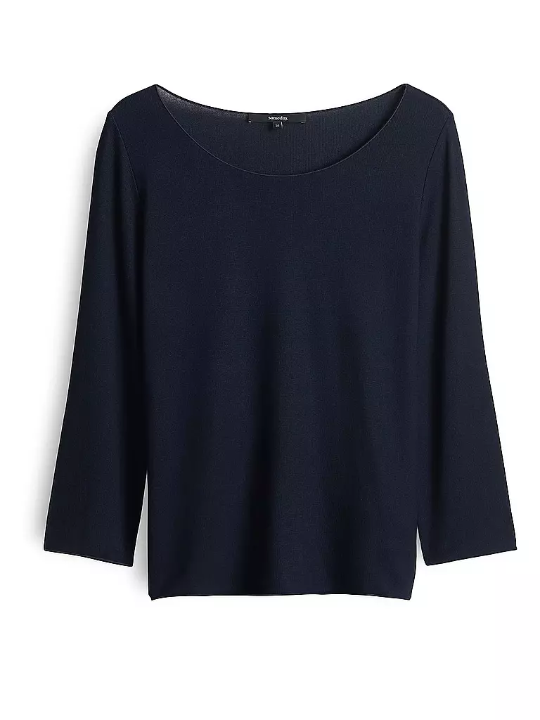 SOMEDAY | Camiseta de manga larga KIROSA SOFT | dunkelblau