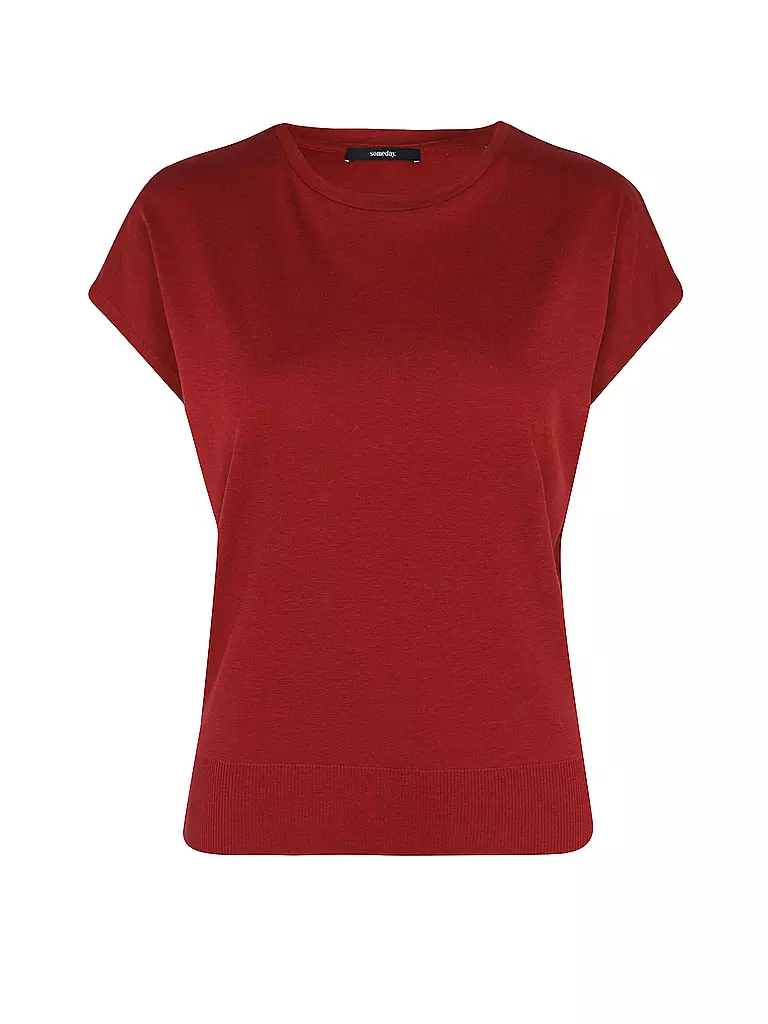 SOMEDAY | Camiseta KAJA | Rojo oscuro