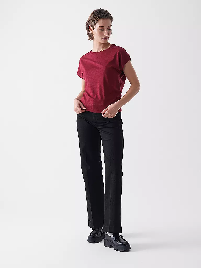 SOMEDAY | Camiseta KAJA | Rojo oscuro