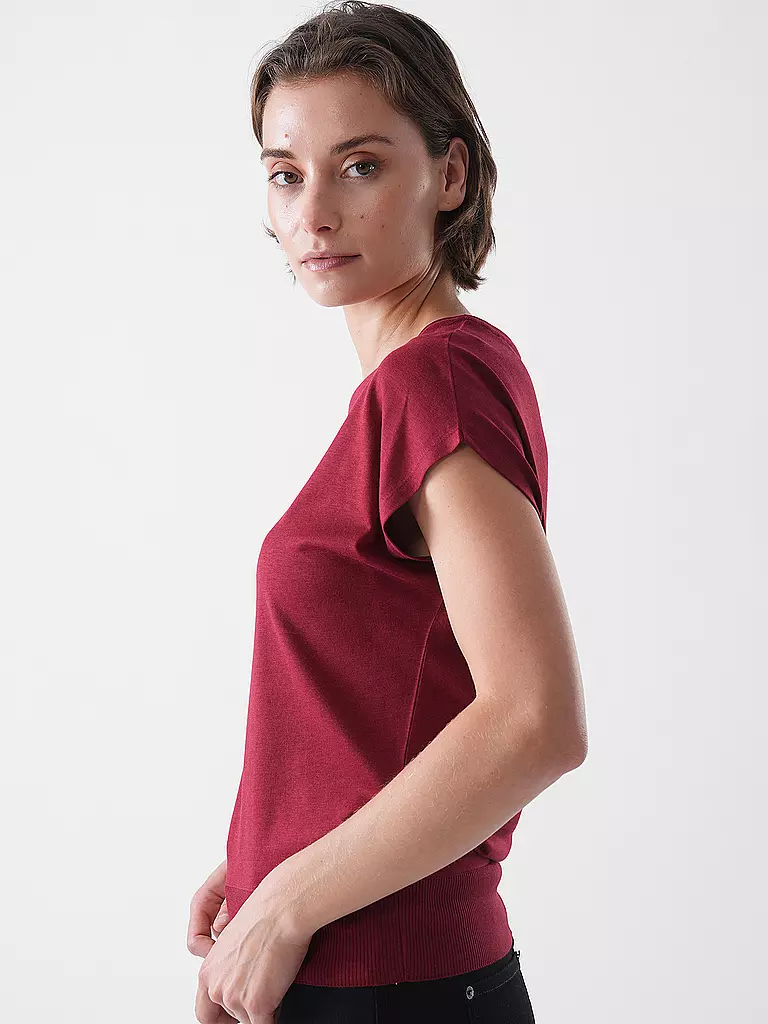 SOMEDAY | Camiseta KAJA | Rojo oscuro