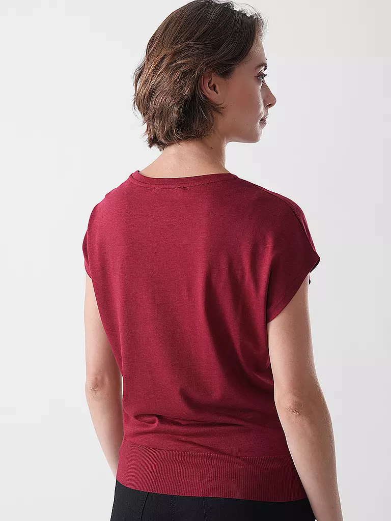 SOMEDAY | Camiseta KAJA | Rojo oscuro