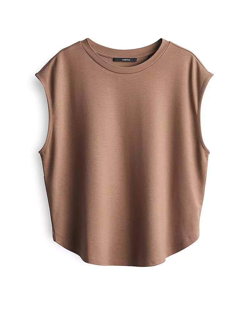 SOMEDAY | Camiseta UFABIA | Marrón