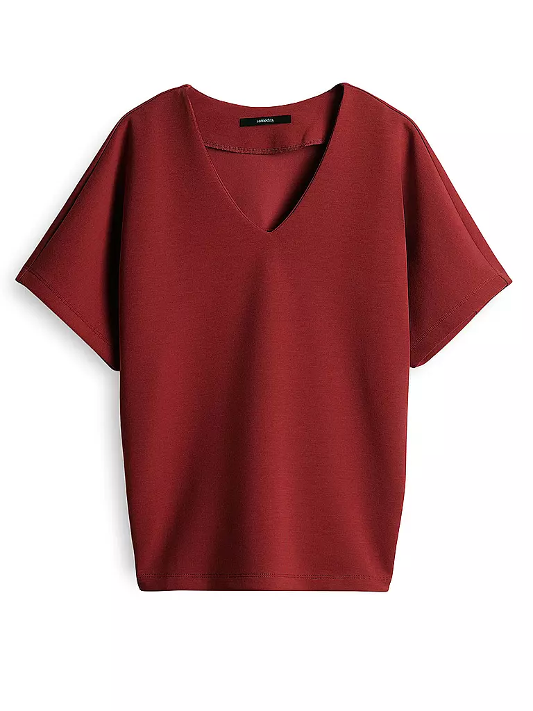 SOMEDAY | Camiseta ULINDE | Rojo oscuro