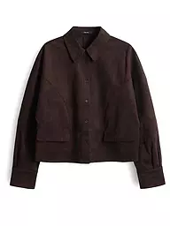 SOMEDAY | Chaqueta con aspecto de cuero NYLIA | Marrón