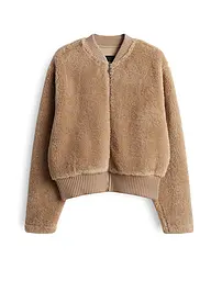 SOMEDAY | Chaqueta con aspecto de piel UFURRY | Marrón claro