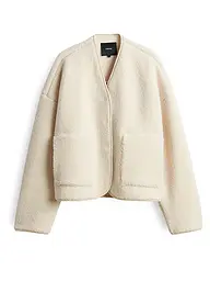 SOMEDAY | Chaqueta con aspecto de piel UTEDDY DETAIL | Crema