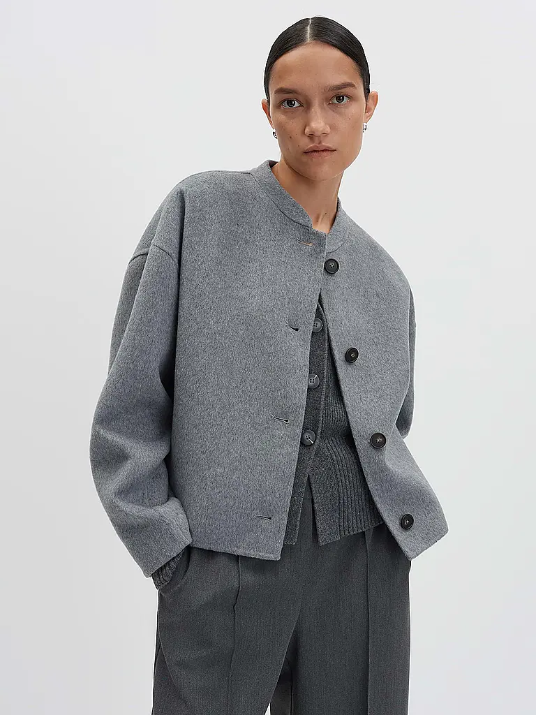 SOMEDAY | Chaqueta de lana NOOLIA | Gris