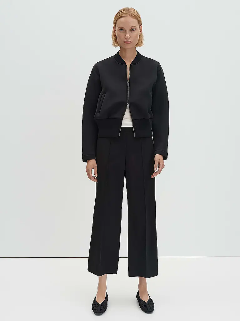 SOMEDAY | Culotte CHARLIE CROPPED WIDE | Negro