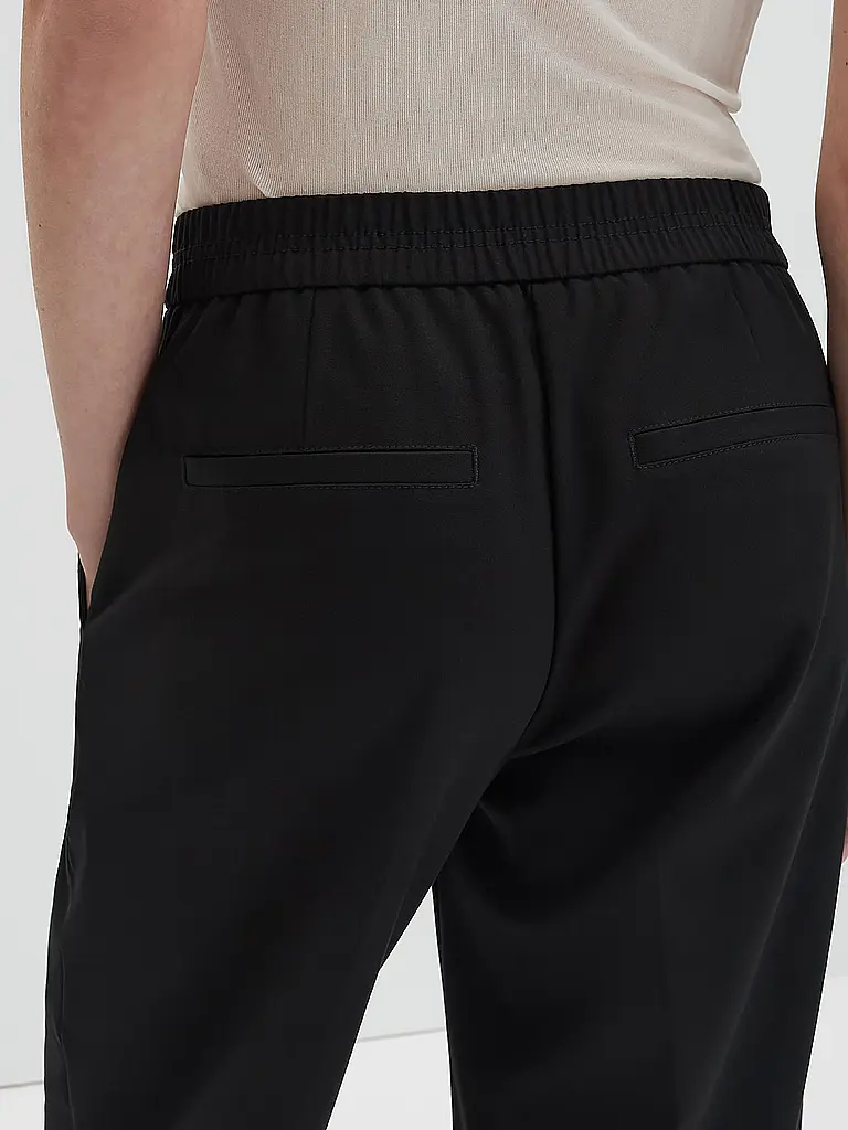 SOMEDAY | Culotte CHARLIE CROPPED WIDE | Negro