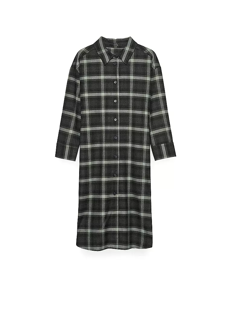 SOMEDAY | Hemdblusenkleid Quarolin | Negro