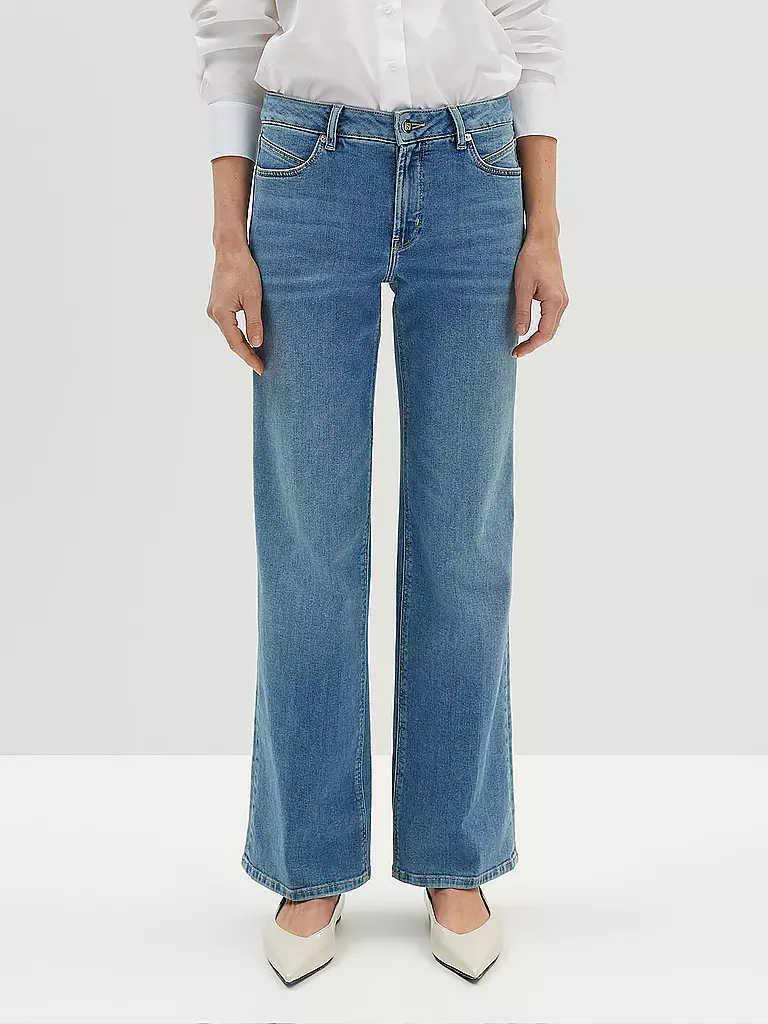 SOMEDAY | Jeans acampanados CARIE ICONIC | Azul