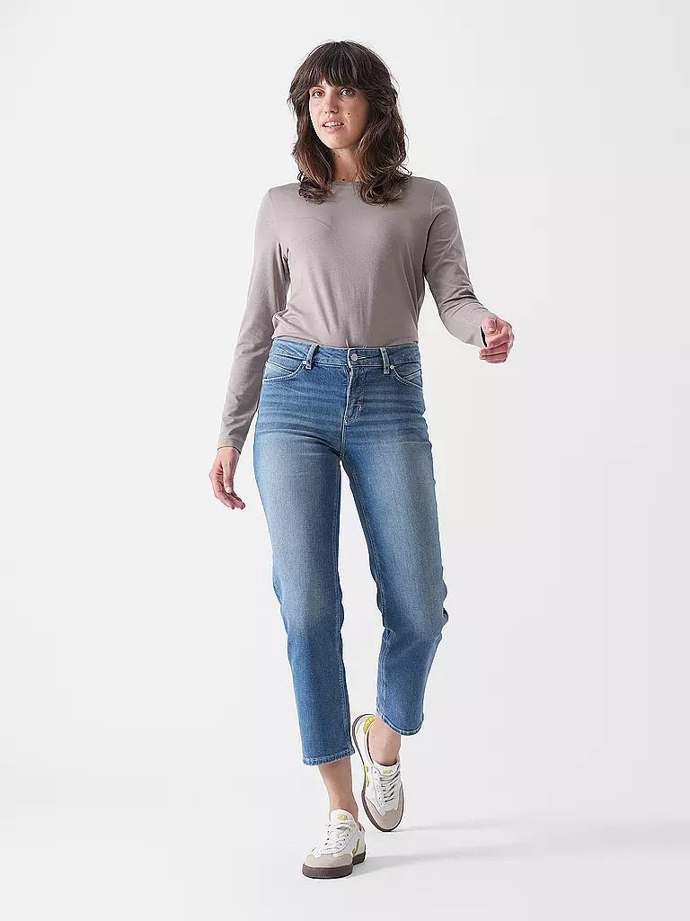 SOMEDAY | Jeans de corte recto 7/8 CARIE STRAIGHT | blau
