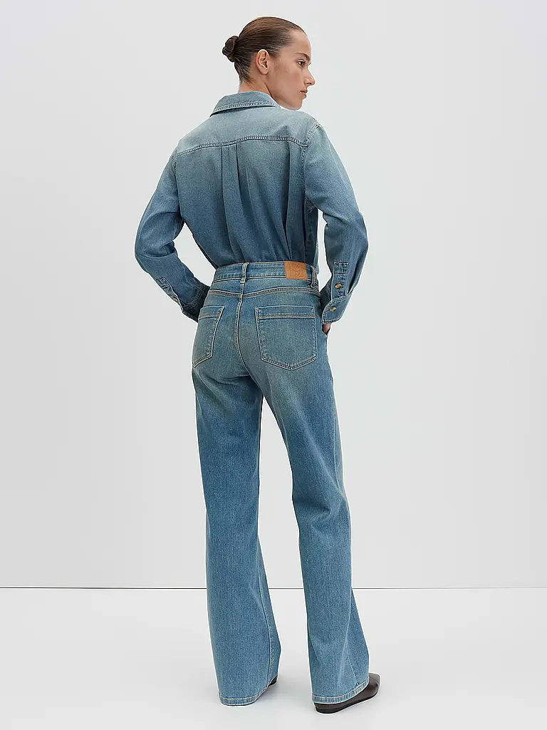 SOMEDAY | Jeans de pierna ancha CARIE UTILITY | Azul