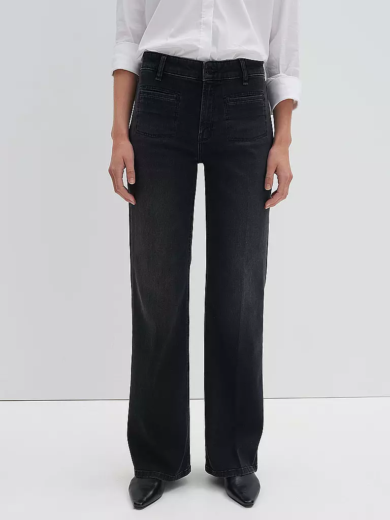 SOMEDAY | Jeans Flared Fit CARIE FRENCH | Negro