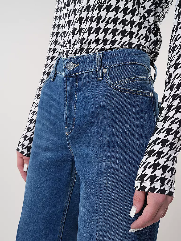 SOMEDAY | Jeans Flared Fit CARIE ICONIC | Azul oscuro