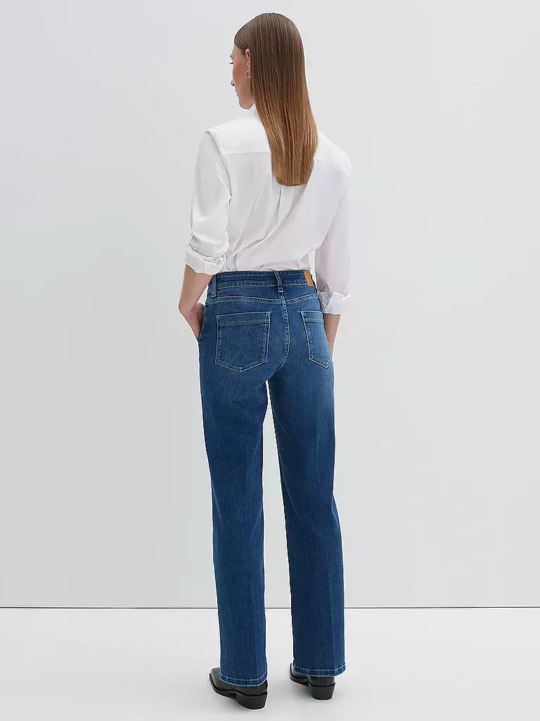SOMEDAY | Jeans Flared Fit CARIE UTILITY | Azul oscuro