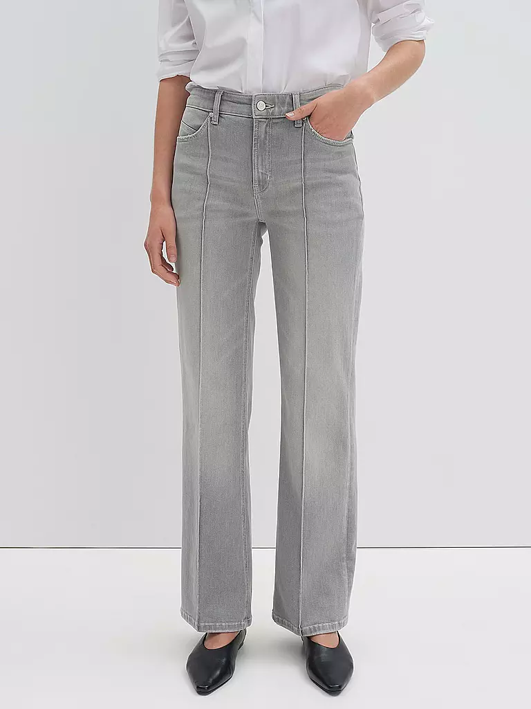 SOMEDAY | Jeans Wide Fit CARIE LINE | Gris