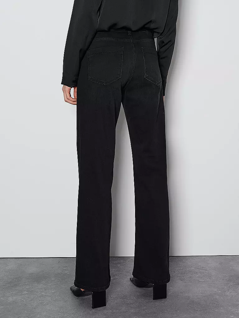 SOMEDAY | Jeans Wide Fit CARIE LINE | Negro