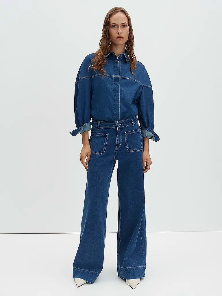 SOMEDAY | Jeans Wide Leg CELLMA FRENCH | Azul