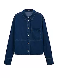 SOMEDAY | Jeansbluse ZAPIRA | Azul oscuro