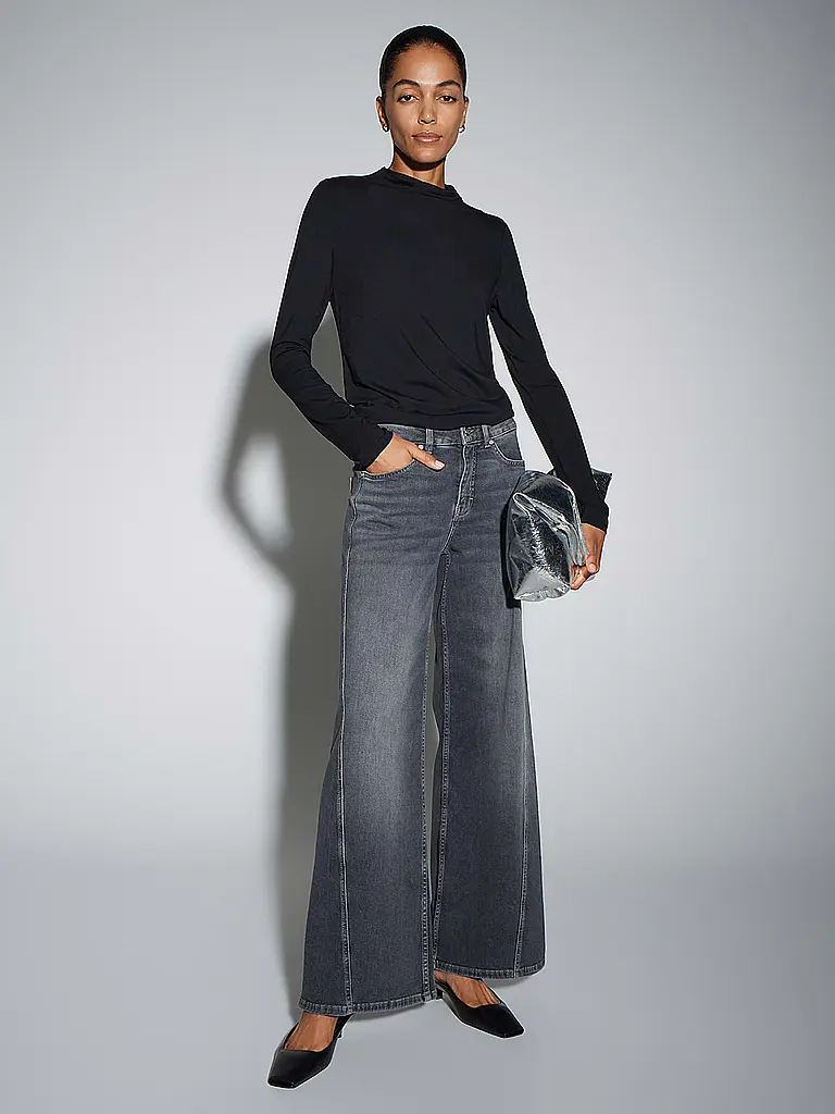 SOMEDAY | Langarmshirt KARAH | Negro