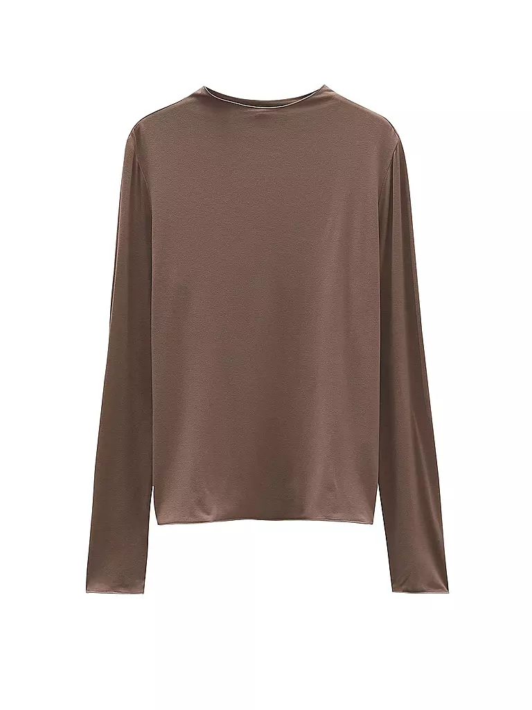 SOMEDAY | Langarmshirt KARINN | Marrón