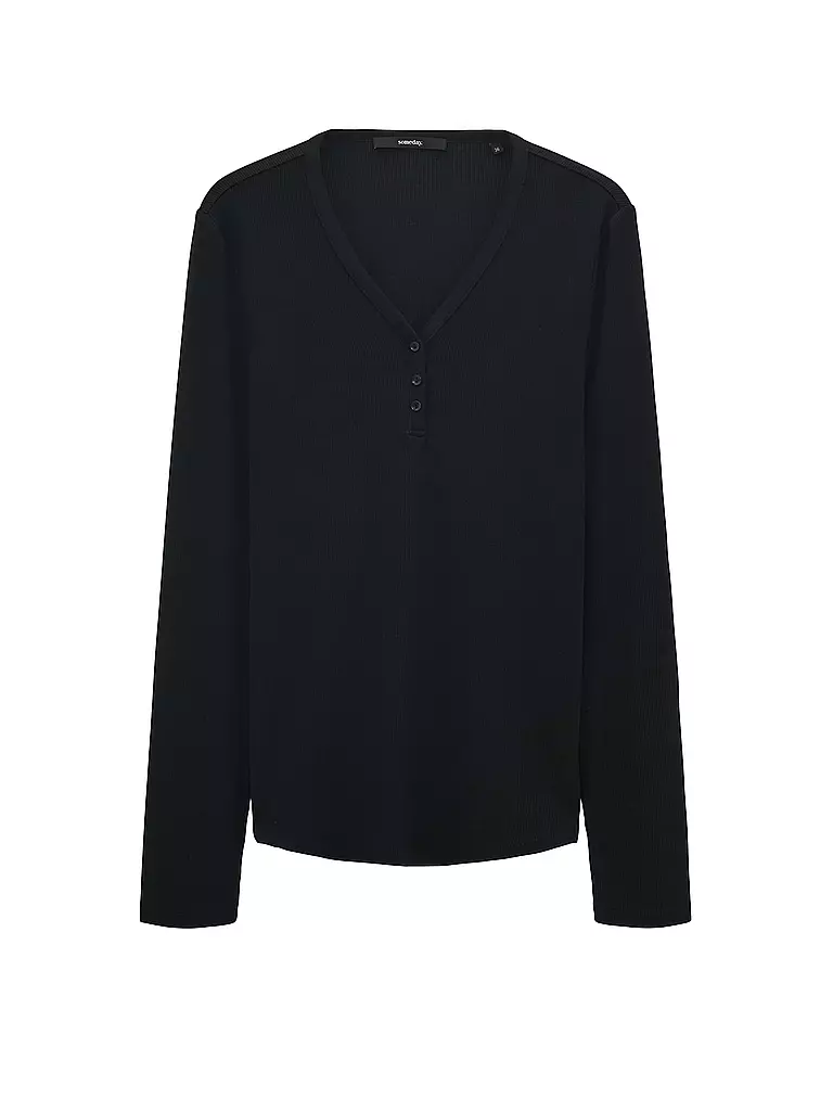 SOMEDAY | Langarmshirt KINOLA | Negro