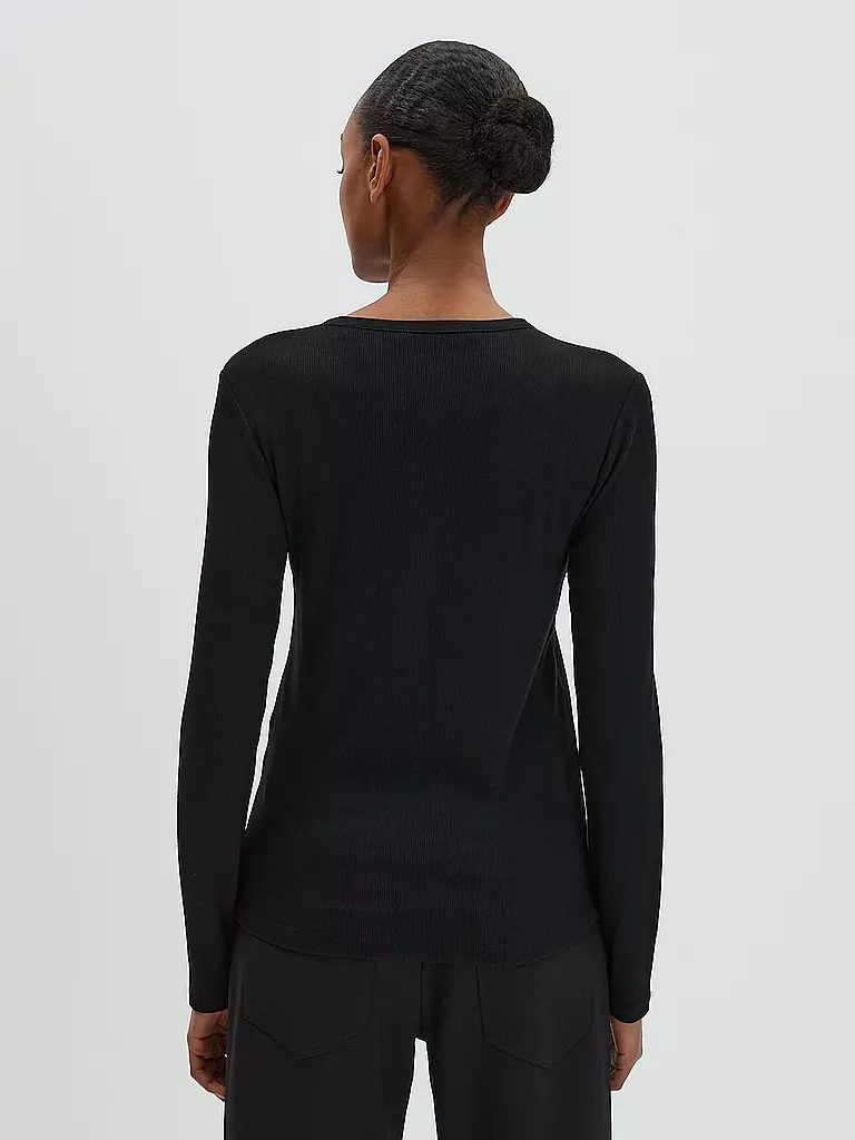 SOMEDAY | Langarmshirt KINOLA | Negro