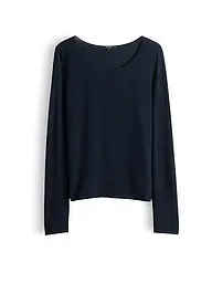 SOMEDAY | Langarmshirt KIROSA SOFT LONG | Azul oscuro