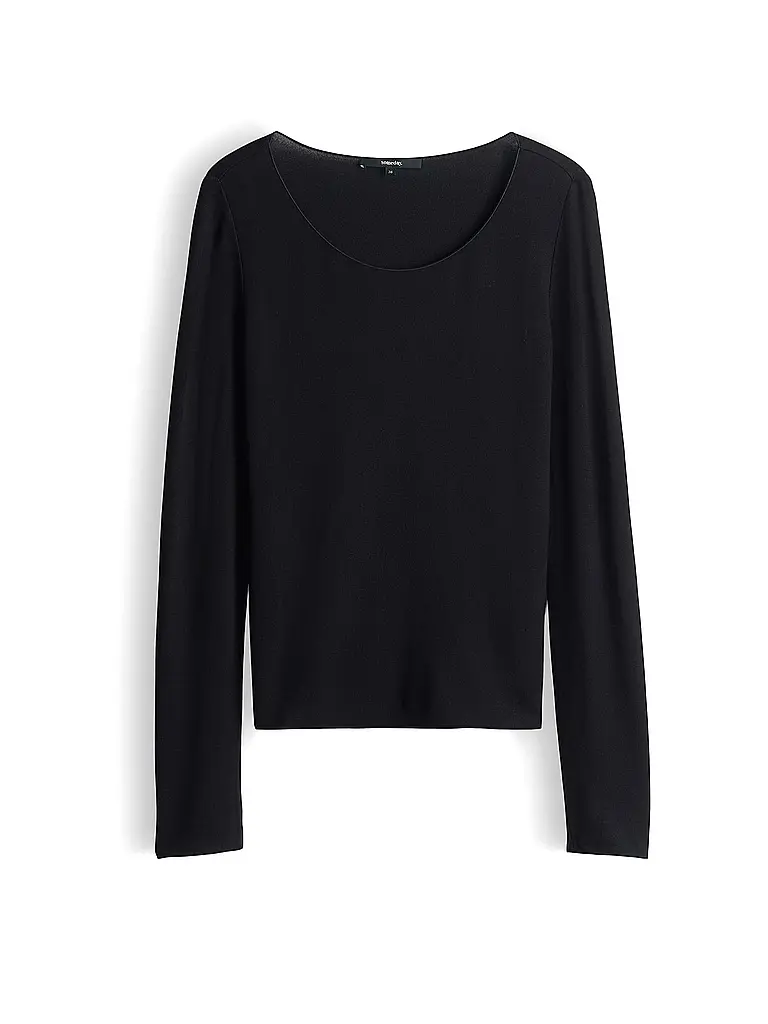 SOMEDAY | Langarmshirt KIROSA SOFT LONG | Negro