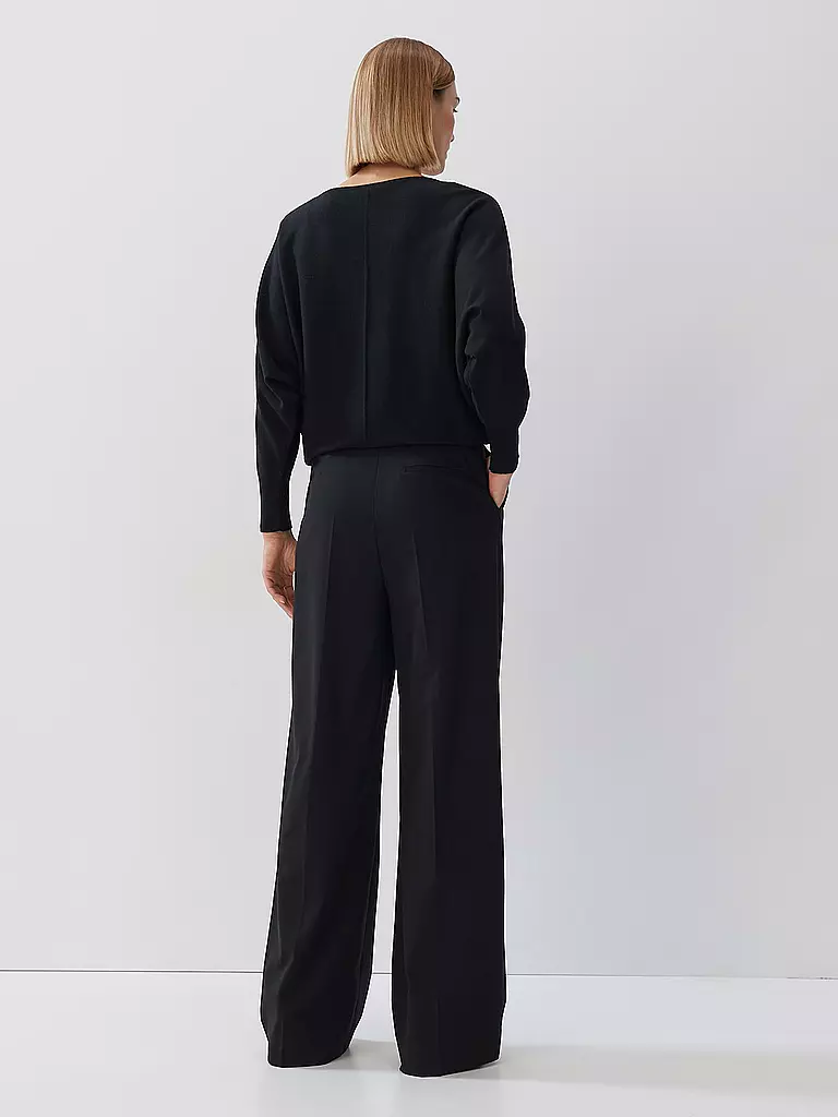 SOMEDAY | Langarmshirt TALIYA DETAIL | Negro