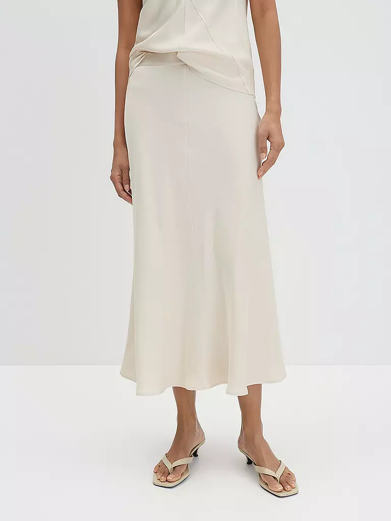 SOMEDAY | Midi falda ODINIA DETAIL | Beige
