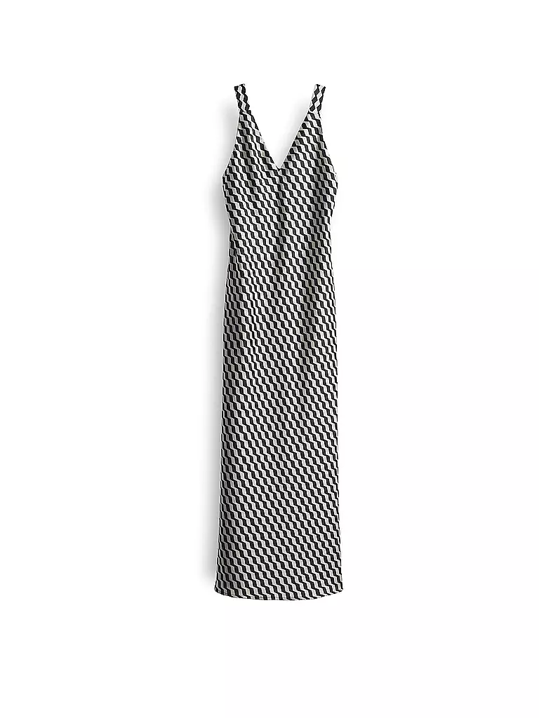 SOMEDAY | Midikleid QOVA GRAPHIC | Negro
