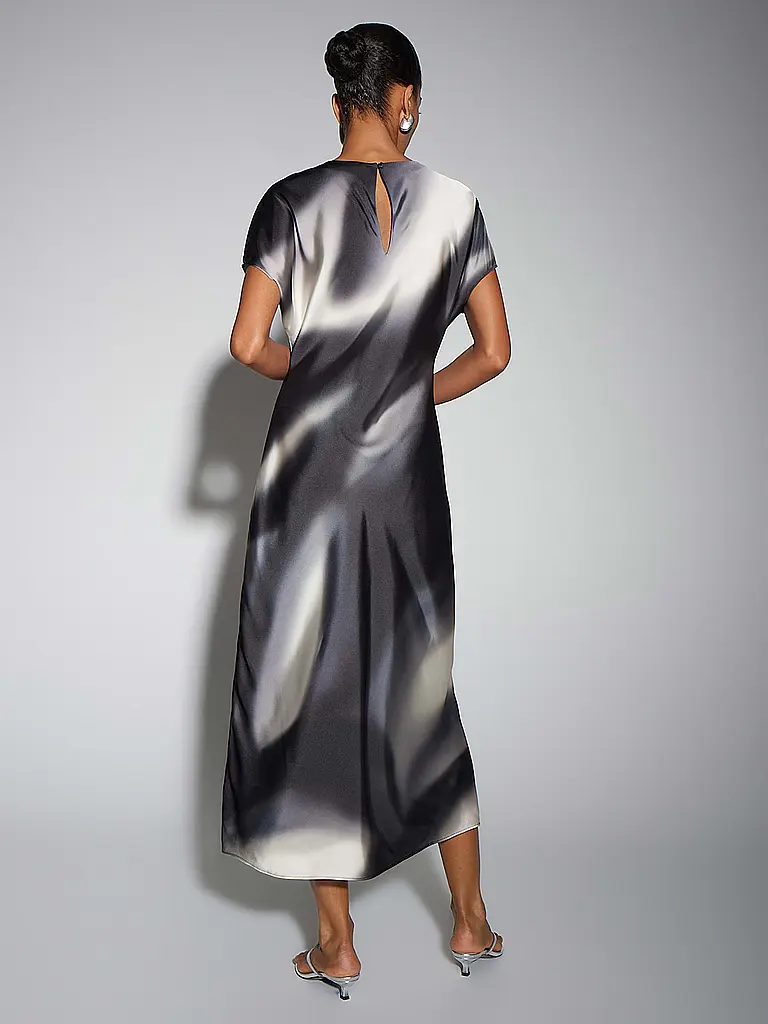 SOMEDAY | Midikleid QUIMMA | Negro