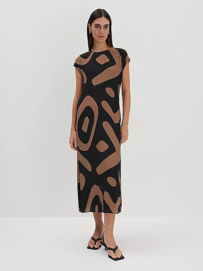SOMEDAY | Midikleid QURESA | Negro