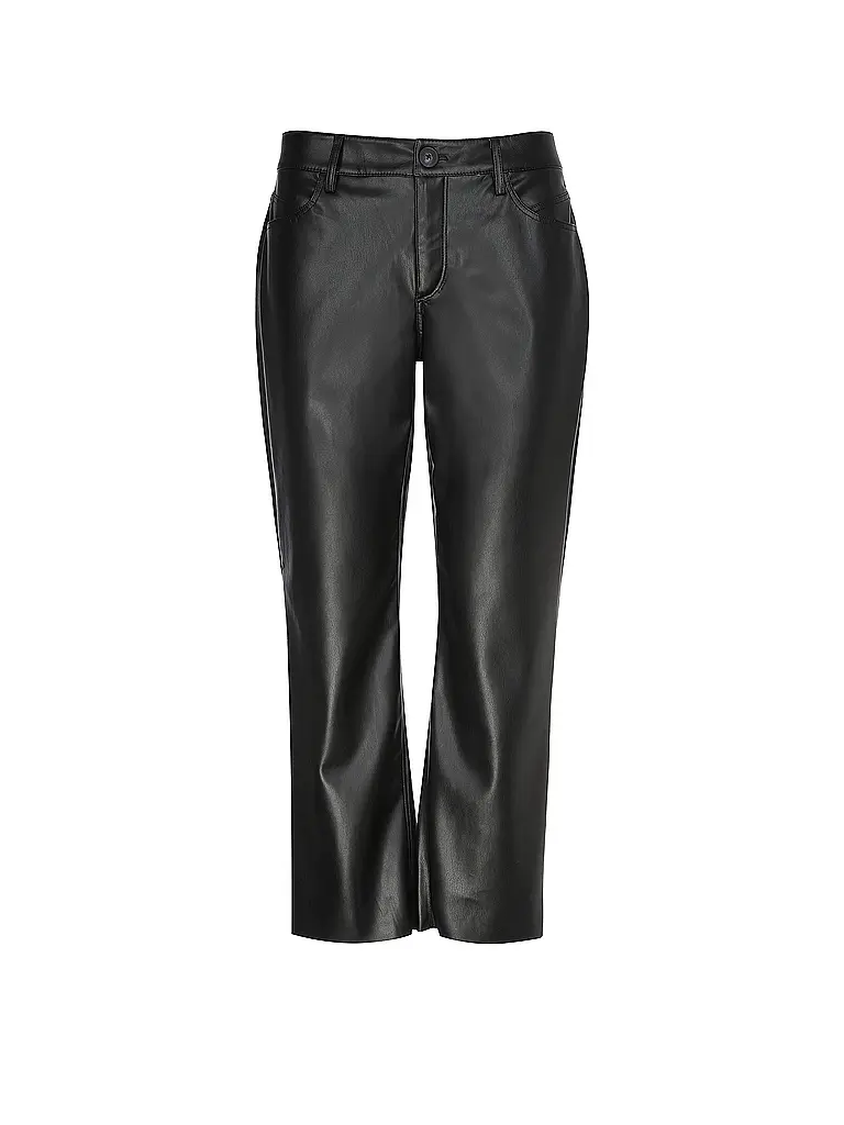 SOMEDAY | Pantalón de efecto cuero CARILE | Negro