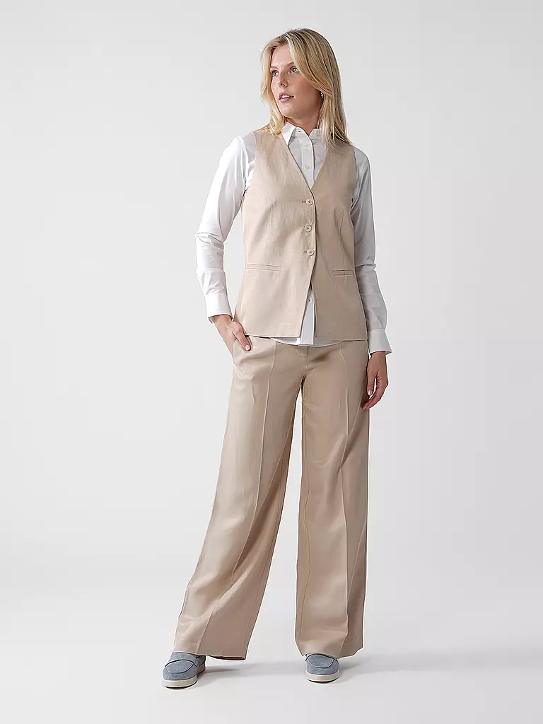 SOMEDAY | Pantalones Marlene CATSBY CLASSIC | Crema