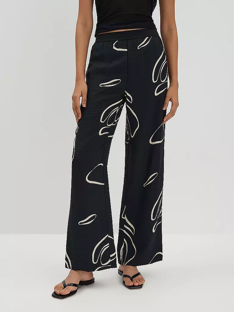SOMEDAY | Pantalones Marlene CEVIL NATURE | Negro