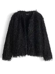 SOMEDAY | Produktname: Cárdigan UFEATHER
Marke: SOMEDAY
Farbe: schwarz
Kategorien: Mode, Damen

Ärmellänge: Ärmel 7/8
Ausschnitt: Rundhalsausschnitt
Material: Polyester / Polyamid
Musterung: Unifarben
Passform (Oberbekleidung): Locker
Stil: Pure | Negro