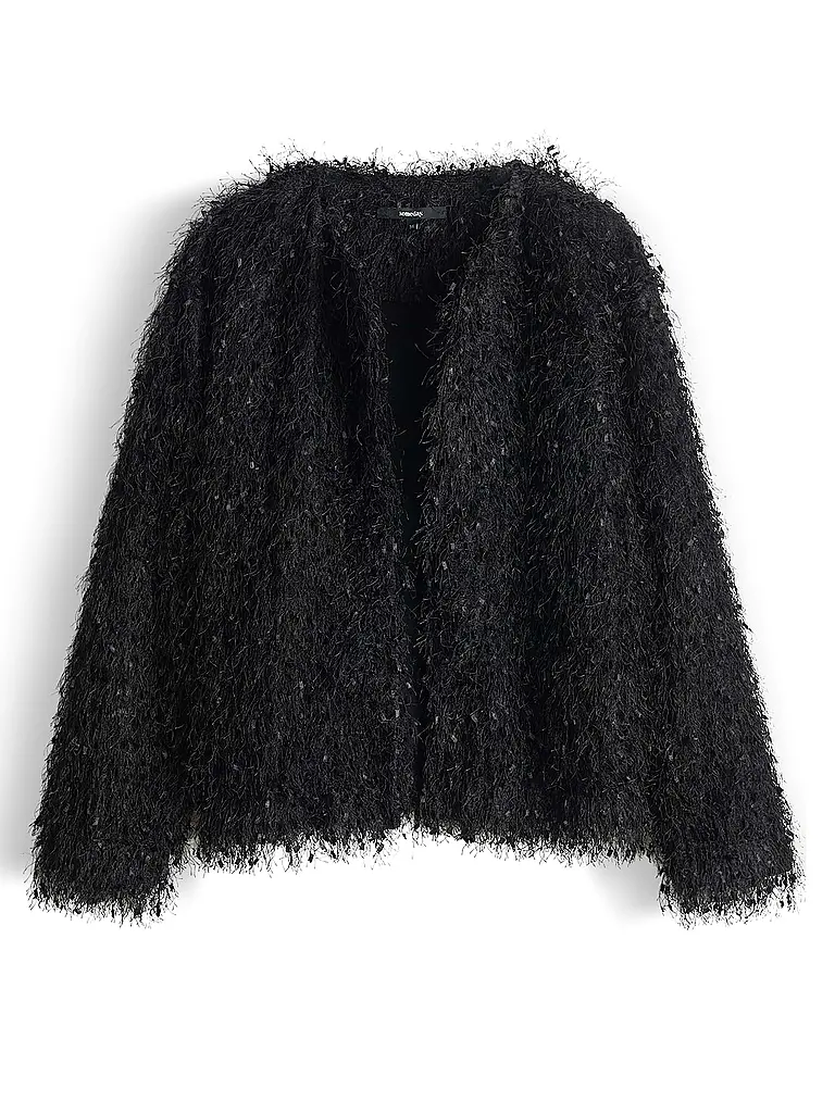 SOMEDAY | Produktname: Cárdigan UFEATHER
Marke: SOMEDAY
Farbe: schwarz
Kategorien: Mode, Damen

Ärmellänge: Ärmel 7/8
Ausschnitt: Rundhalsausschnitt
Material: Polyester / Polyamid
Musterung: Unifarben
Passform (Oberbekleidung): Locker
Stil: Pure | Negro