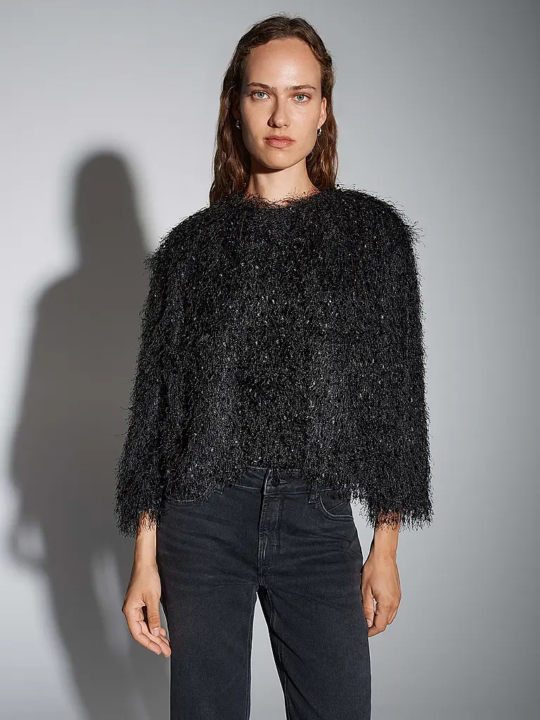 SOMEDAY | Produktname: Cárdigan UFEATHER
Marke: SOMEDAY
Farbe: schwarz
Kategorien: Mode, Damen
Ärmellänge: Ärmel 7/8
Ausschnitt: Rundhalsausschnitt
Material: Polyester / Polyamid
Musterung: Unifarben
Passform (Oberbekleidung): Locker
Stil: Pure |