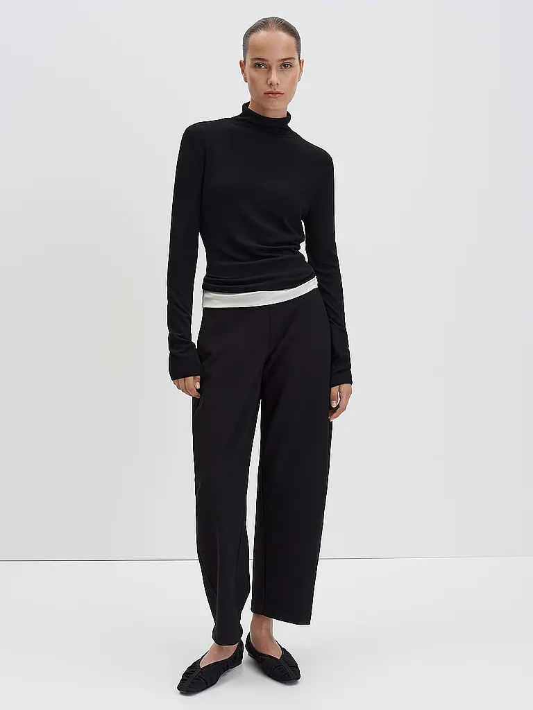 SOMEDAY | Rollkragenpullover KIROSIE SOFT | Negro