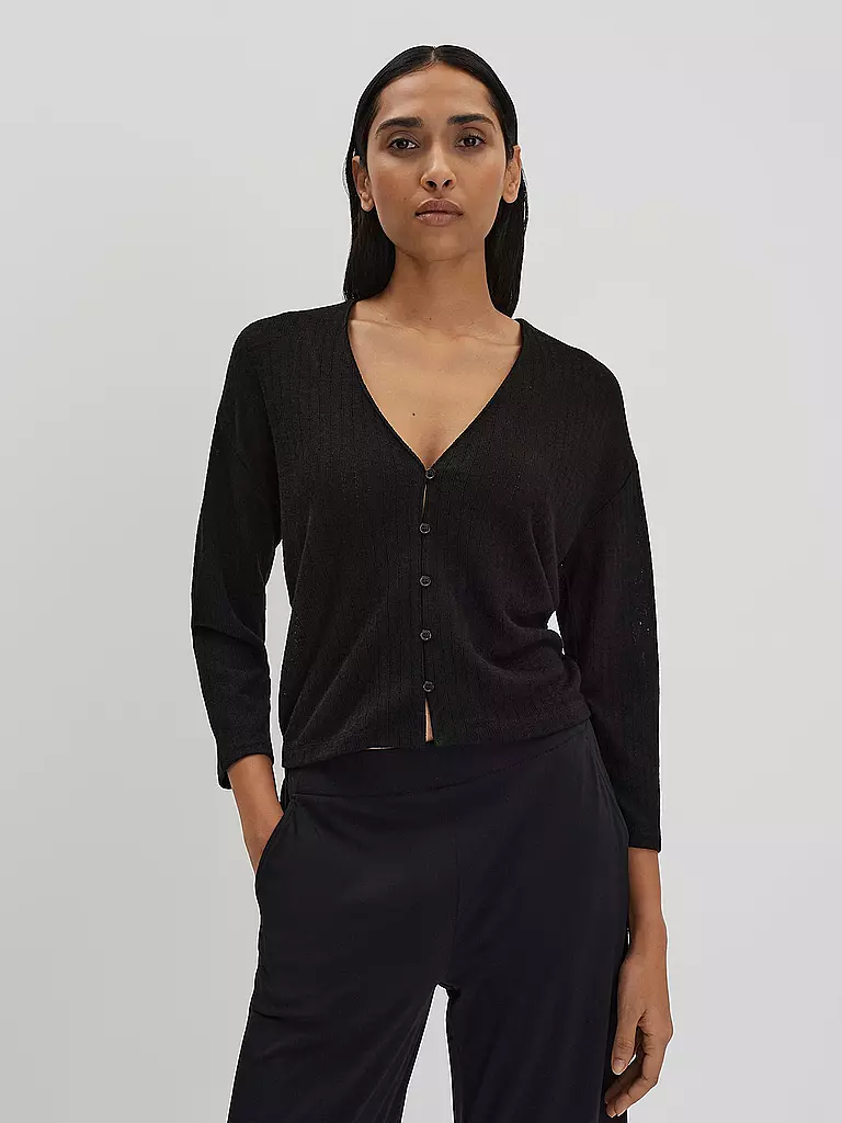 SOMEDAY | Strickjacke KEMARTA | Negro