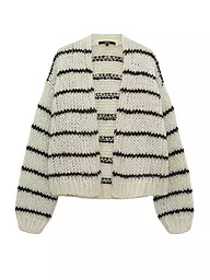 SOMEDAY | Strickjacke TALVIA STRIPE | Crema