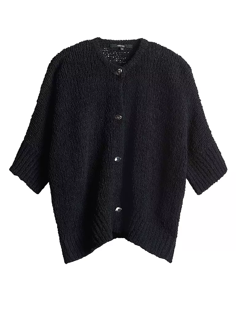SOMEDAY | Strickjacke TIBELITA | Negro