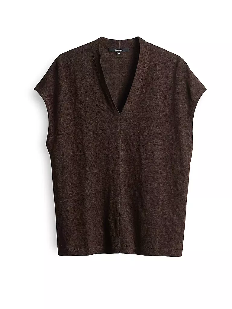 SOMEDAY | T-Shirt KUINN | Marrón