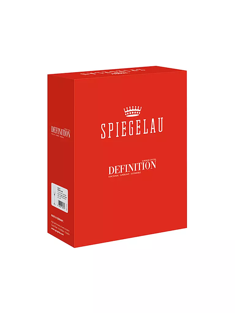 SPIEGELAU | Definition Copa de champán, juego de 2 | Transparente
