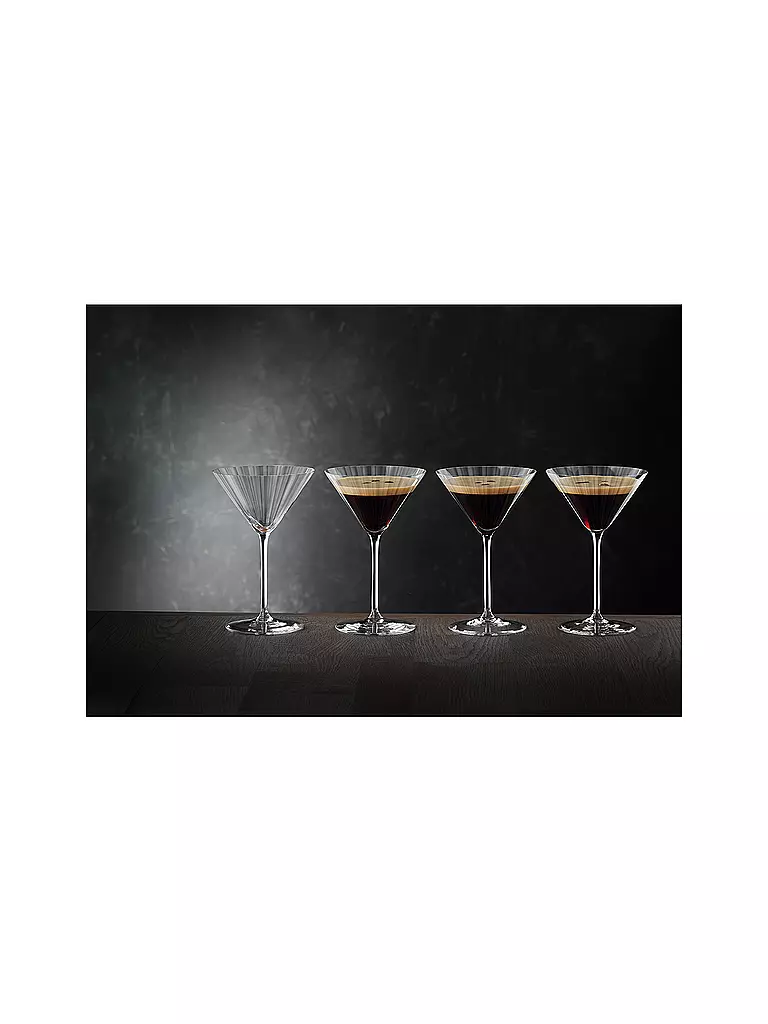 SPIEGELAU | Juego de 4 copas de Martini | transparent